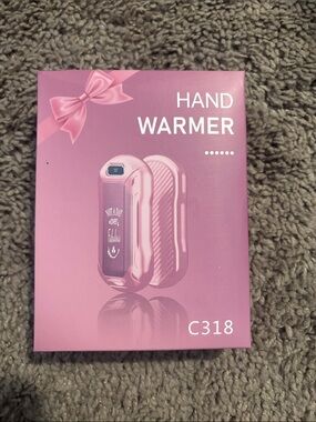 Pink Hand Warmer C318 – Portable Rechargeable Pocket Heater NWT